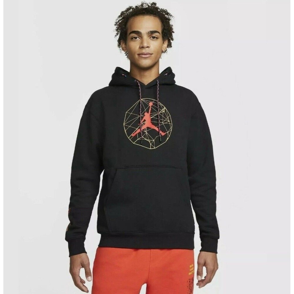 Nike Air Jordan Essentials Mountainside Hoodie Black Size XS DC9727-010